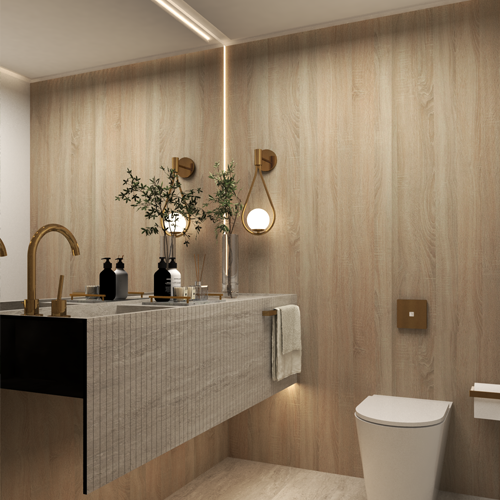 Powder Room interior design - Studio Cotta Design